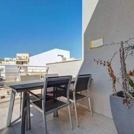 White Lotus, Modern Large-terraced Penthouse In Marsascala Marsaskala