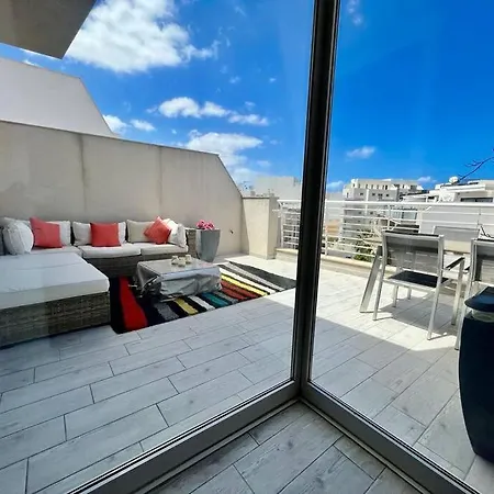 Apartment White Lotus, Modern Large-terraced Penthouse In Marsascala Marsaskala